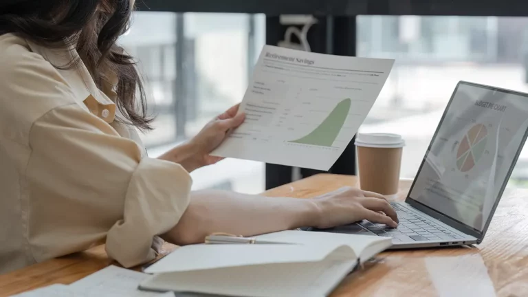 Procurement manager reviewing offers